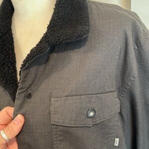 Vans button up shirt jacket